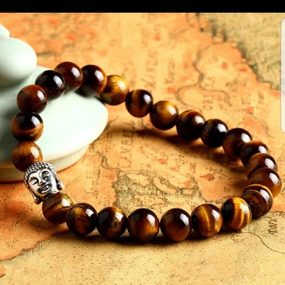 ? Jewelry - Natural onyx tiger eye bracelet